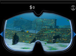 ポイントと海の下にゲームをクリックします